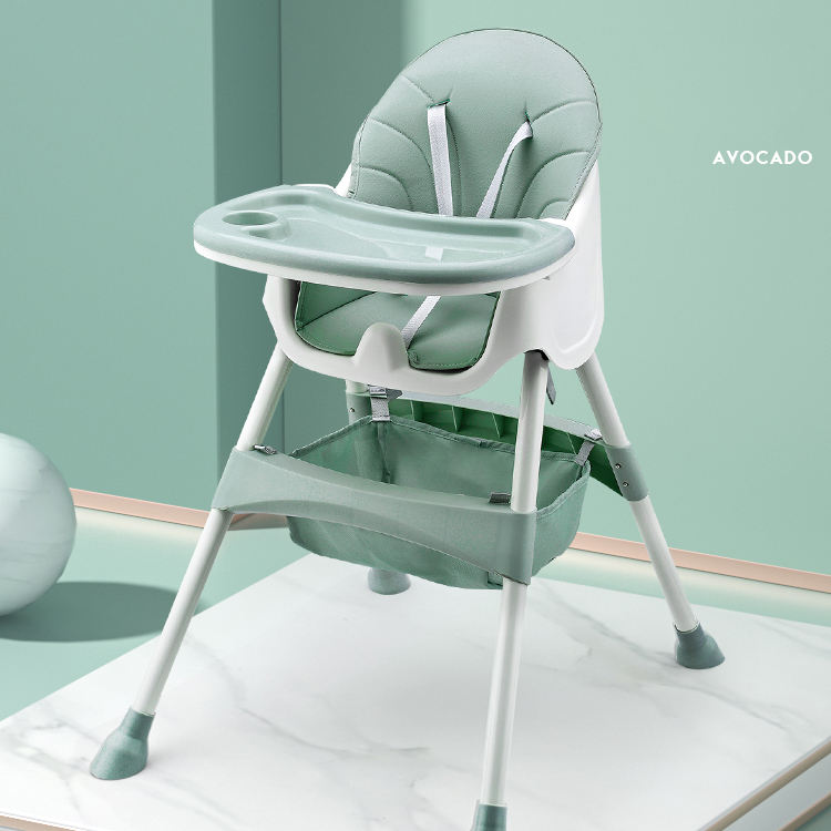 Multifunction Portable Infant Plastic Folding Baby chair for Dining Kitchen