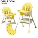 Multifunction Portable Infant Plastic Folding Baby chair for Dining Kitchen