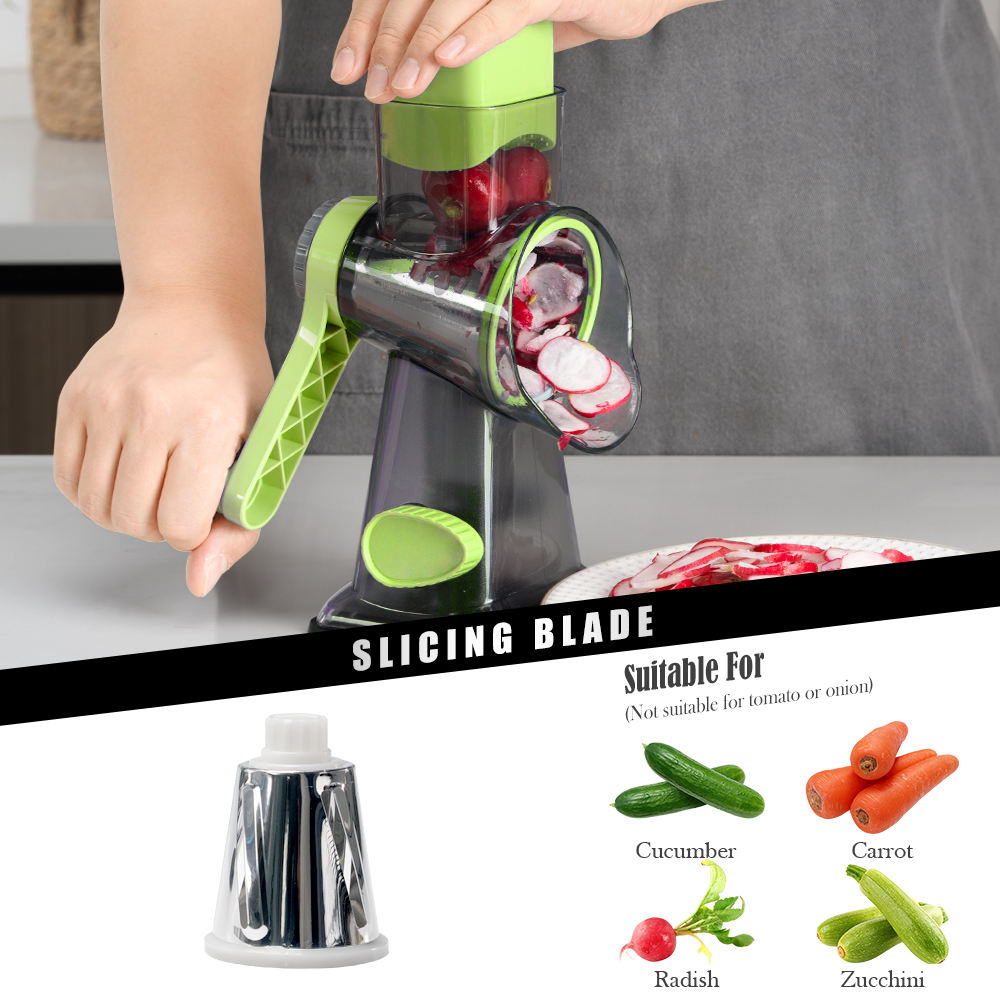 Vegetable Cutter Cheese Grater Slicer Shredder Kitchen Gadgets