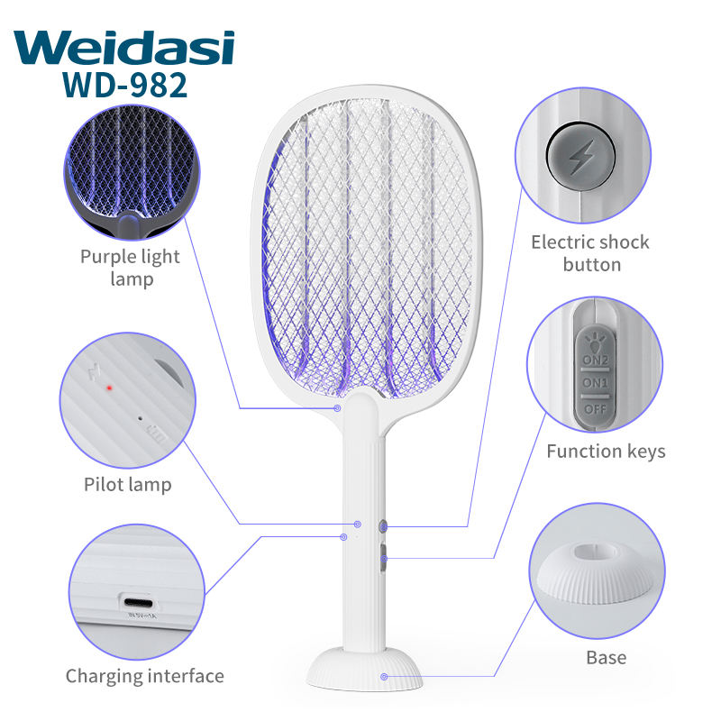 Rechargeable Portable Night Electric Mosquito Net with USB Charging