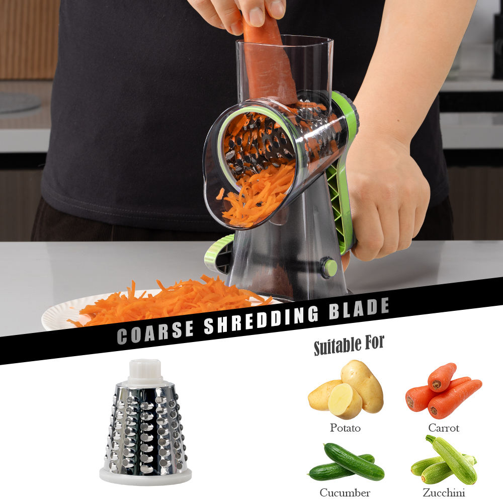 Vegetable Cutter Cheese Grater Slicer Shredder Kitchen Gadgets